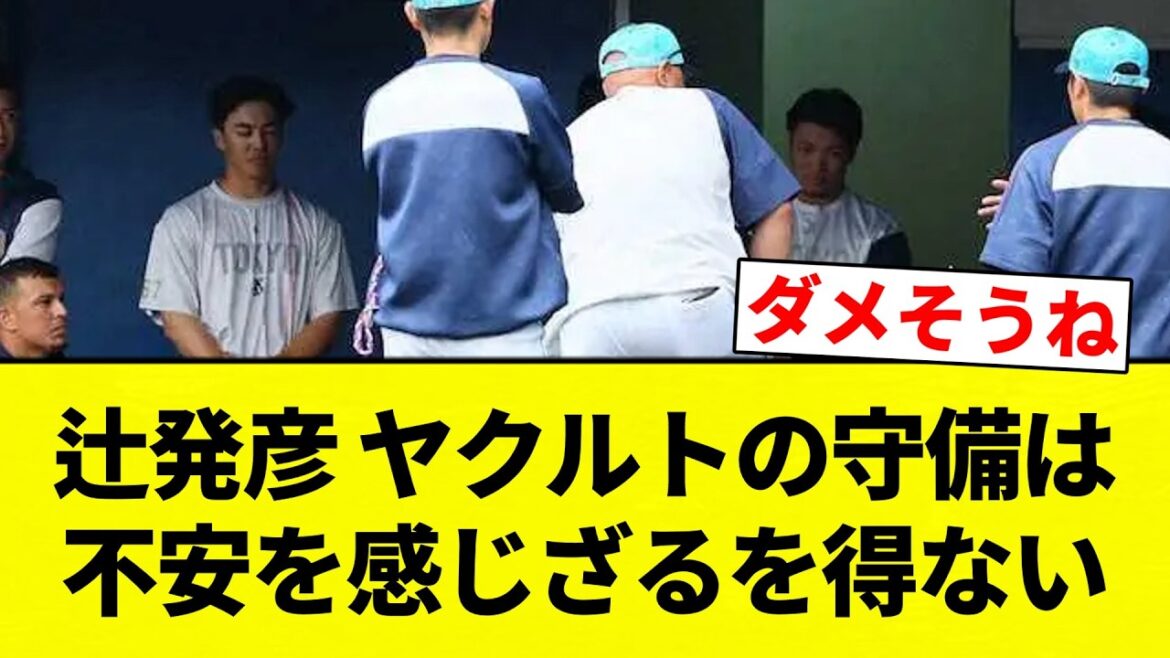 【もうズルズルだよ！】辻発彦 ヤクルトの守備は不安を感じざるを得ない【プロ野球反応集】【2chスレ】【なんG】