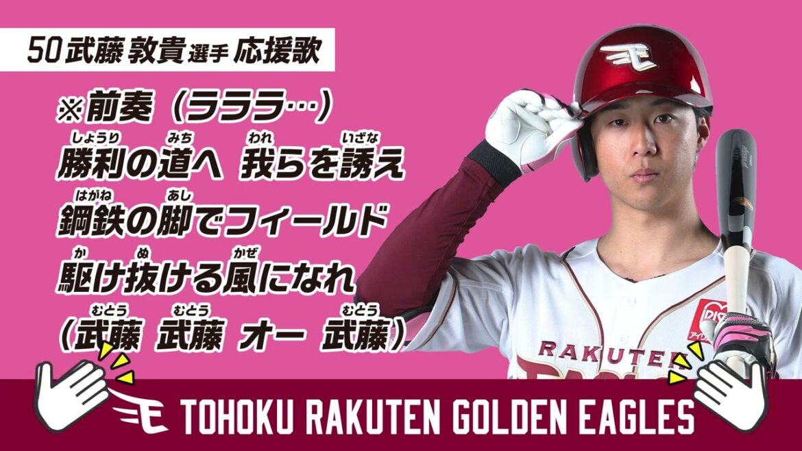 【応援歌】武藤敦貴選手