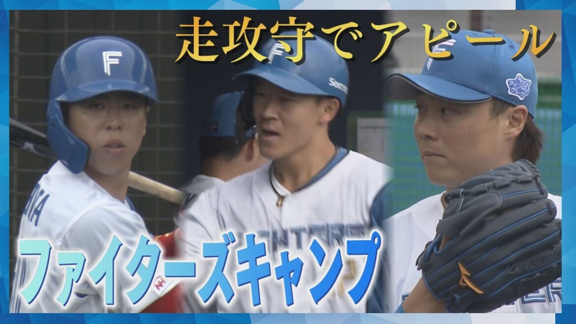 「おっ！という感覚」山﨑投手が新球種　五十幡選手や矢澤選手はスタメンに向け走攻守でアピール