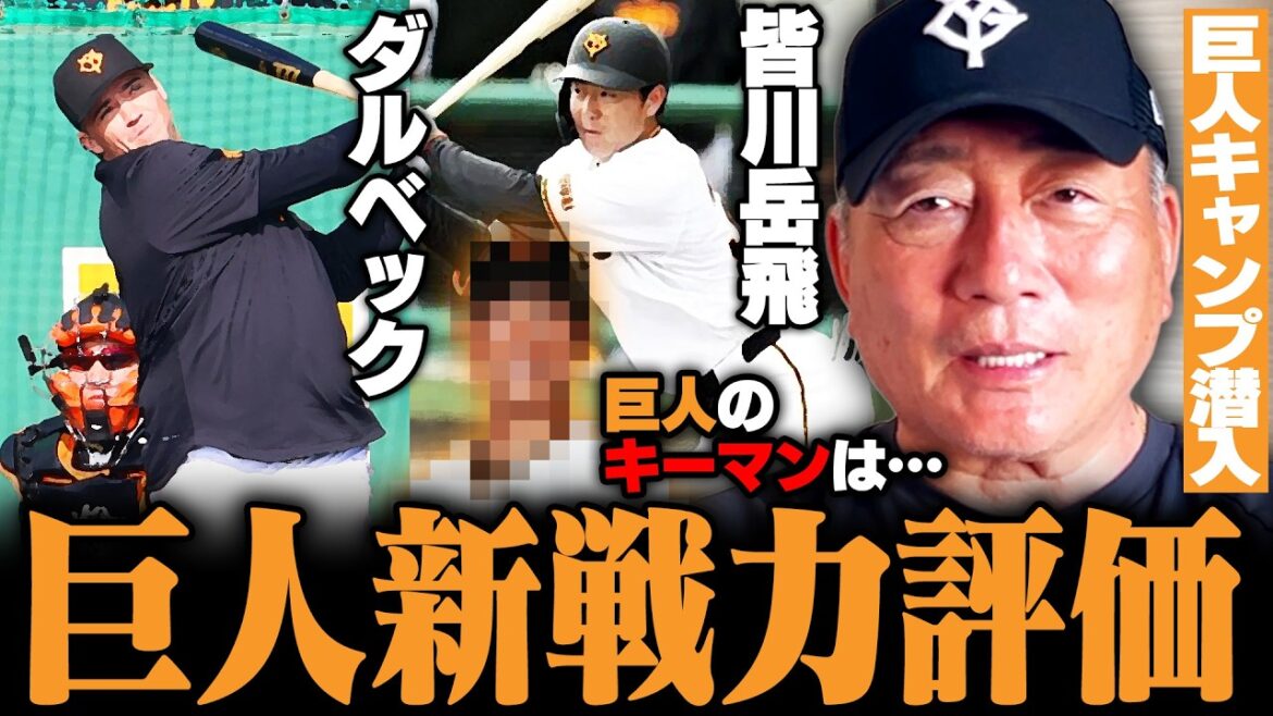 【巨人キャンプ】巨人の現状は？？ルーキー皆川の評価大！得点力アップの為にキーマン発見！石塚の起用についても言及！課題の投手陣はどうだったのか？高木の見解を語ります！