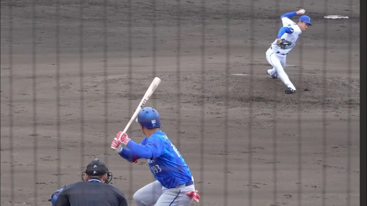 【2026/宜野湾/青白戦】岩田将貴投手、全投球(2026.2.9)