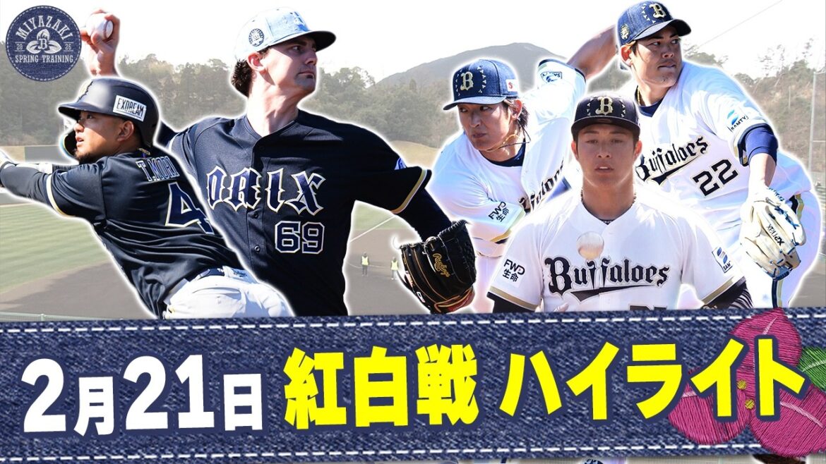 【2026春季キャンプ】2月21日 紅白戦ハイライト