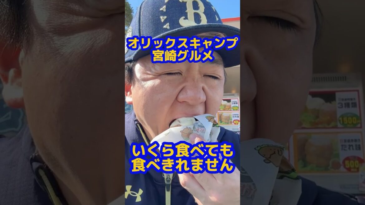 オリックス宮崎キャンプ おすすめグルメ２　#shorts