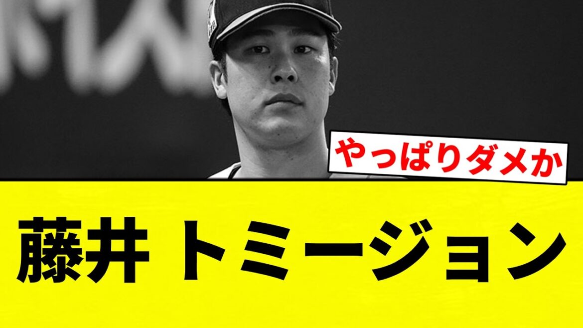 【フォースラ藤井】藤井 トミージョン【プロ野球反応集】【2chスレ】【なんG】
