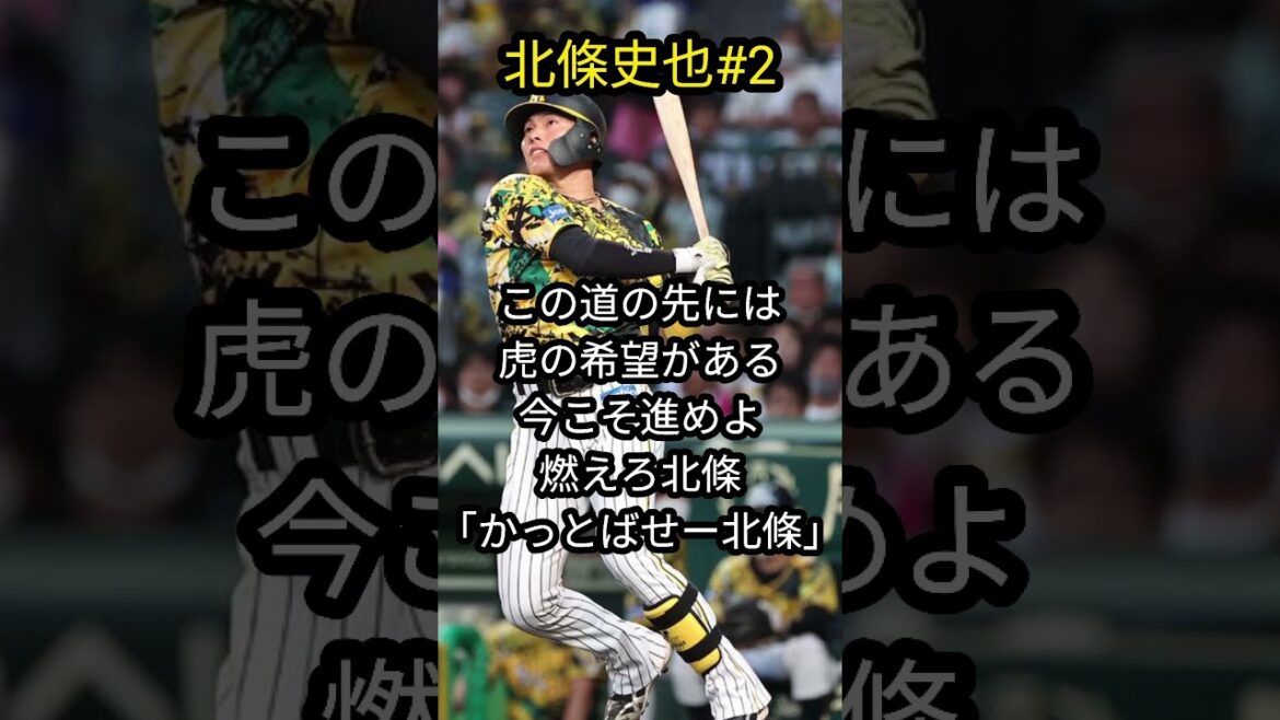「阪神タイガース」北條史也選手応援歌