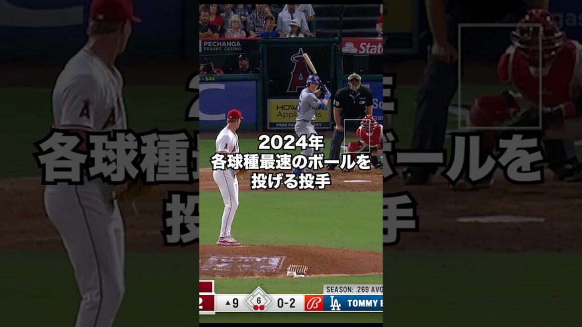 2024年各球種最速のボールは投げる投手#shorts #mlb