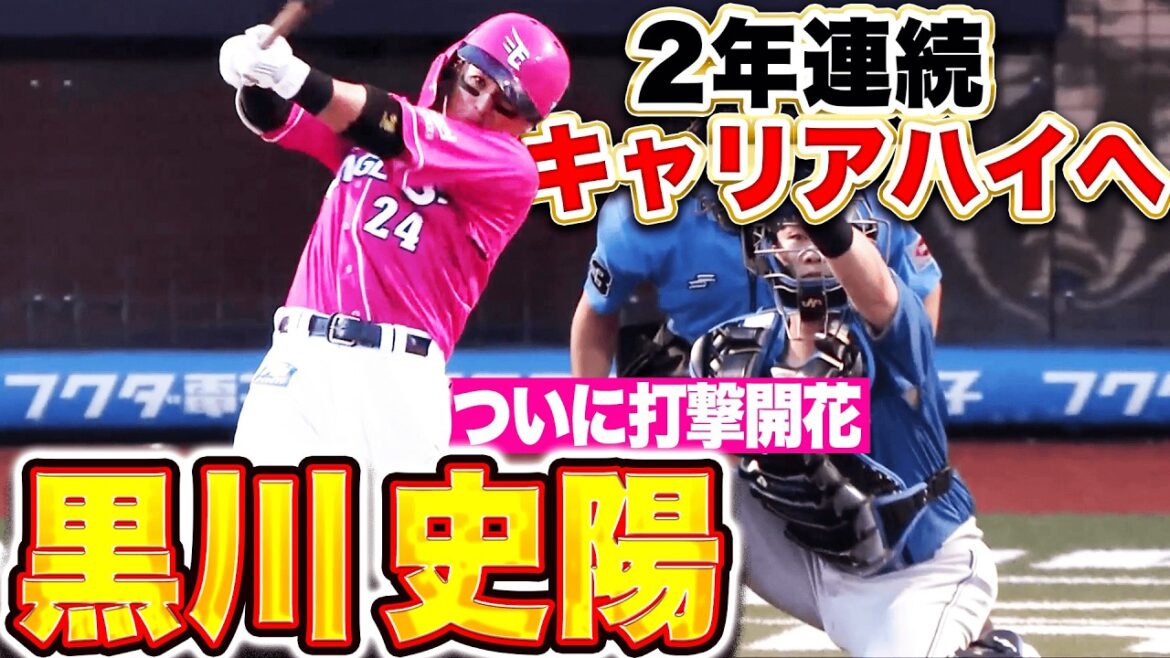 【ブレークの先へ】24歳・黒川史陽『さらなる高みを…打撃開花そして2年連続キャリアハイ目指す!』 【ブレークの先へ】24歳・黒川史陽『さらなる高みを…打撃開花そして2年連続キャリアハイ目指す!』