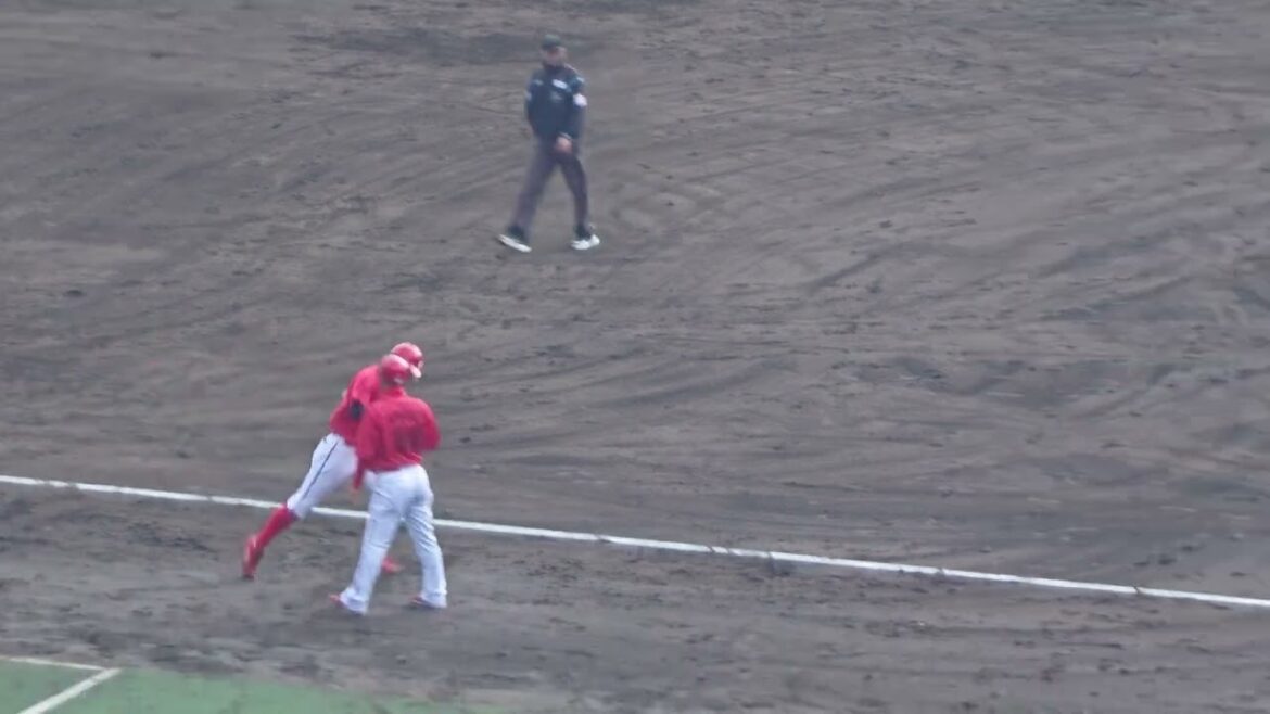 平川蓮 オープン戦1号ホームラン！！