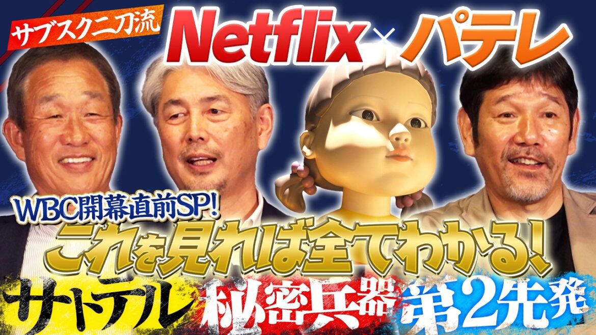 【WBC 2026徹底分析】『逆算』や『温存』も重要!? 最強布陣は果たして【パテレ×Netflix】