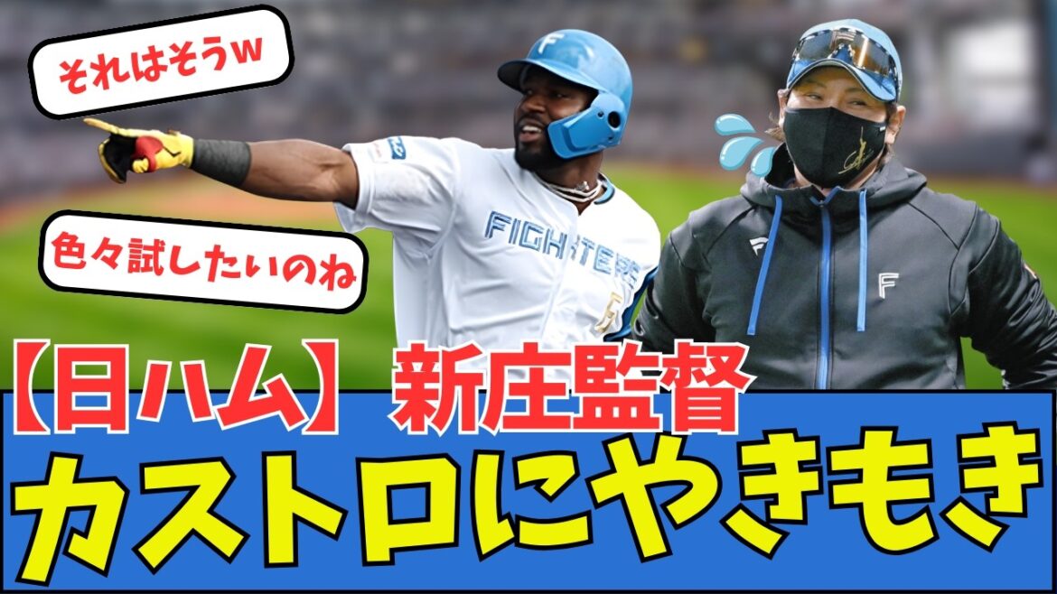 【日ハム】新庄監督、カストロにやきもき