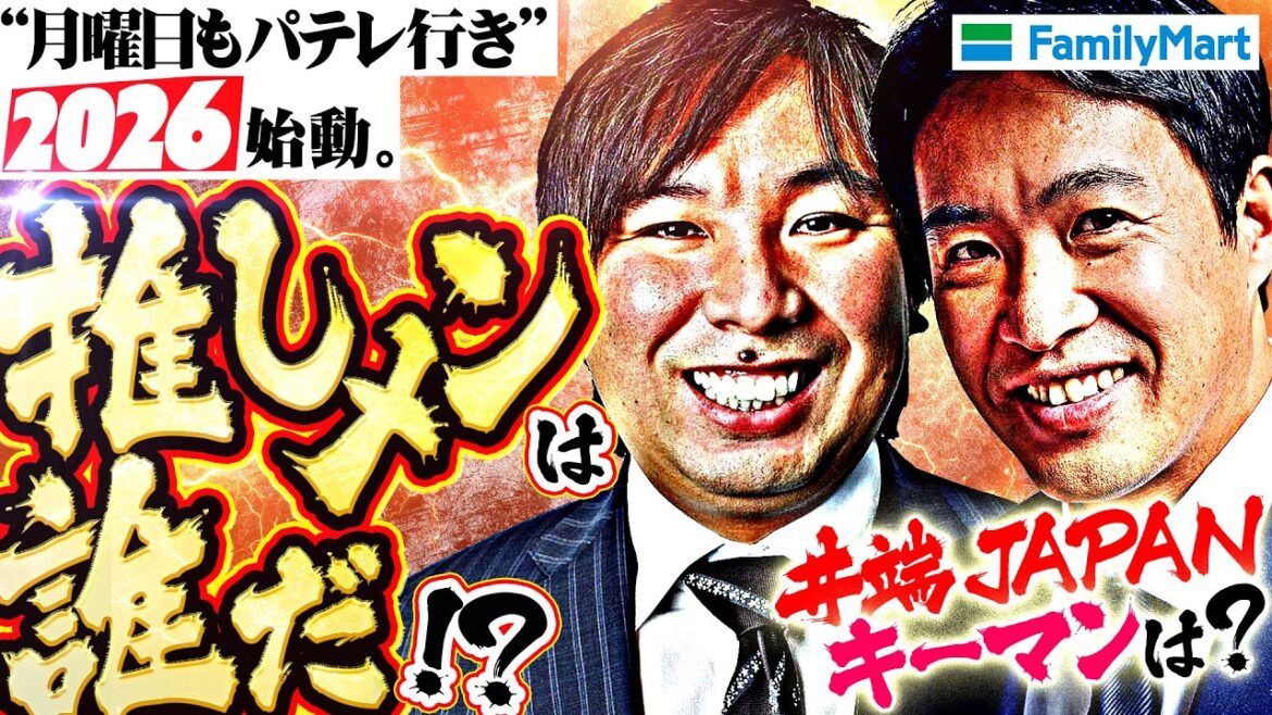 3/2(月)21時公開！【2026パ展望】里崎・五十嵐が選ぶ今年の“推しメン”は誰だ？今年のパ・リーグを熱くする期待の選手を大発表！井端JAPAN最新雑談も！Supported by ファミリーマート