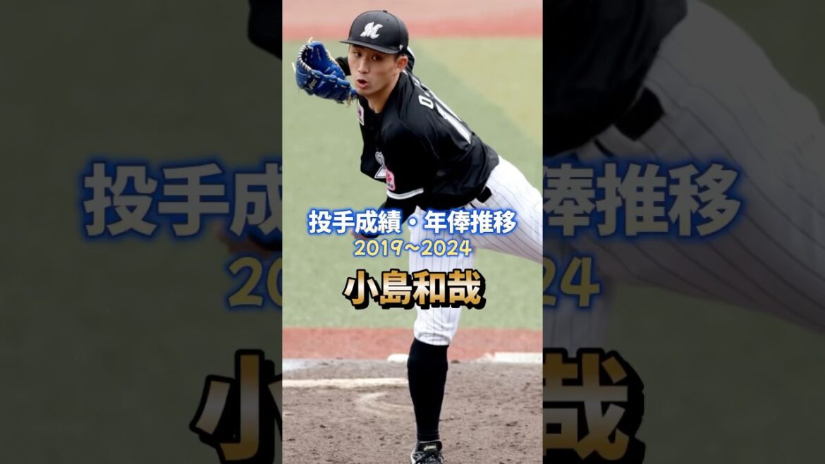 小島和哉 投手成績･年俸推移 #shorts #プロ野球