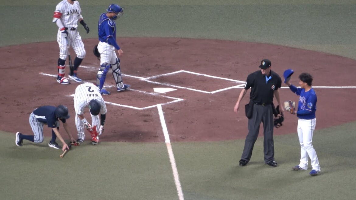 柳裕也　侍ジャパンである牧への死球を気にして謝罪し続ける（2026/2/27）