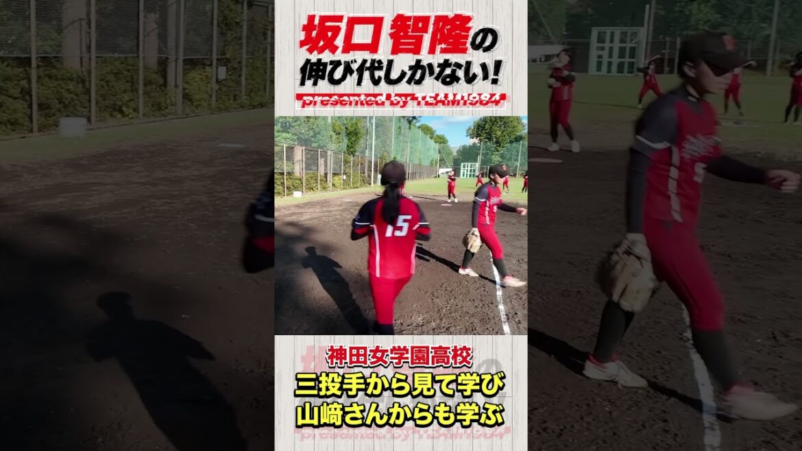 神田女学園の3人の投手から見て学ぶ坂口智隆