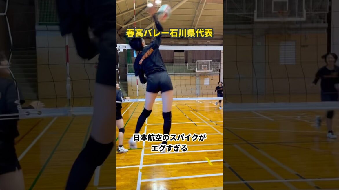 【春高】石川県代表のスパイクがエグすぎる