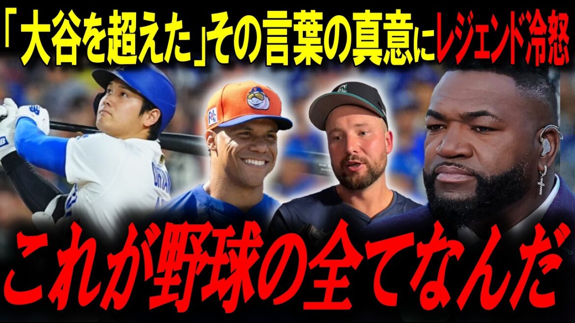 「俺が大谷を超え史上最高だ」ソトの発言に批判殺到！レジェンド「これが野球のすべてなんだ」【ビッグパピ/MLBニュース】