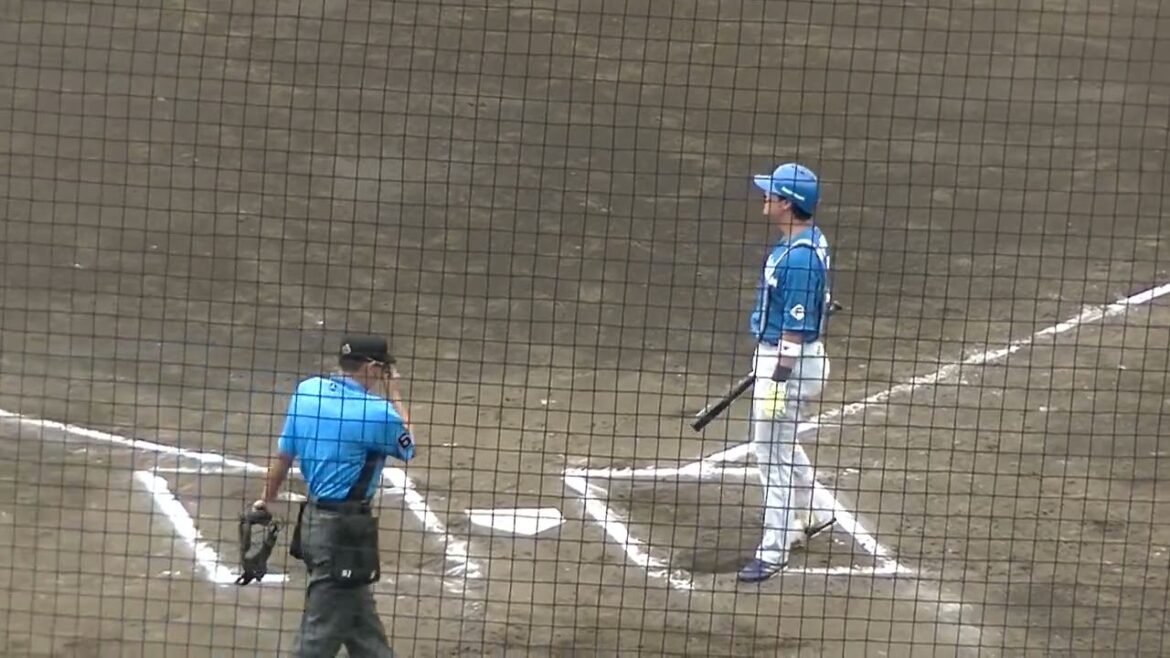 清宮幸太郎を打ち取る鈴木康平（読売ジャイアンツ対 日本ハムファイターズ2024年6月9日）