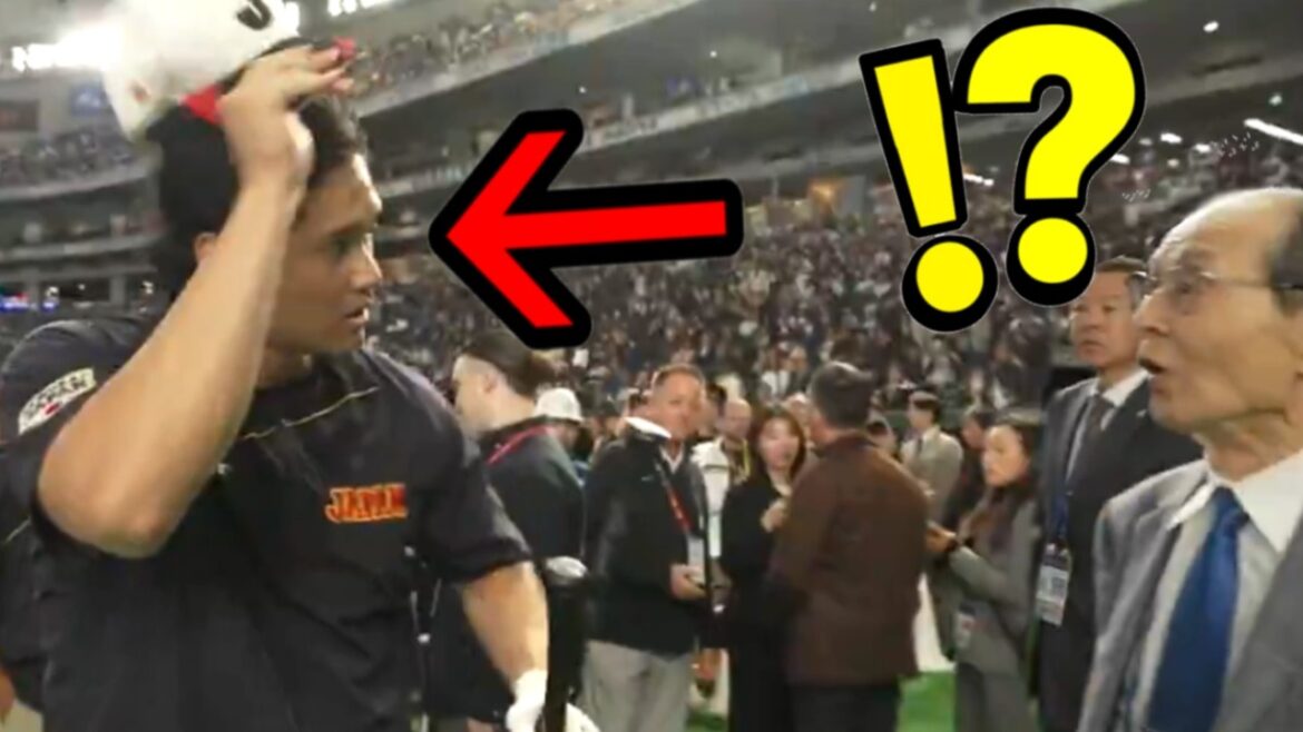 王さんが大谷翔平を見た次の瞬間・・「これが大谷だわ！」「他に何を期待していたんだ？」会場が大騒ぎ！【WBC】