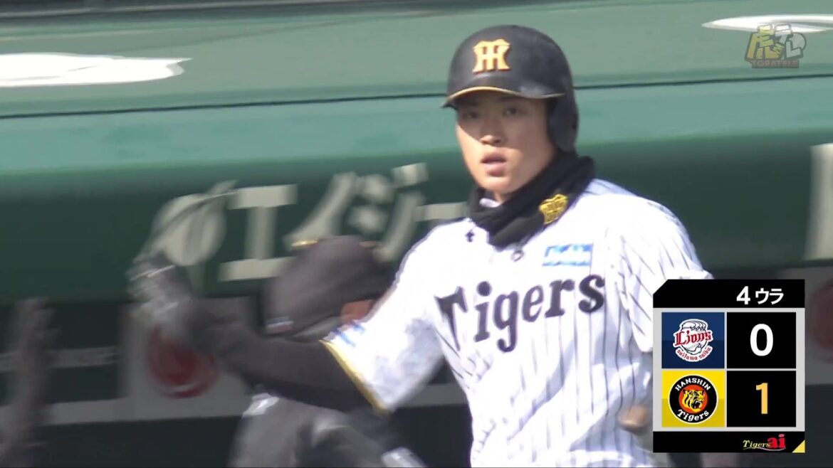 【会心のアピール】4回裏、#中川勇斗 選手がレフトスタンドに第1号先制ソロホームラン！【2026/3/10 Ｔ－Ｌ】