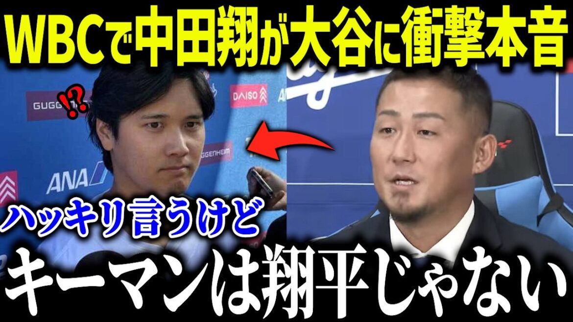 大谷翔平に兄貴分の中田翔が衝撃本音「翔平は外す」中田翔のWBC予想に大炎上【海外の反応/MLB/メジャー/野球】
