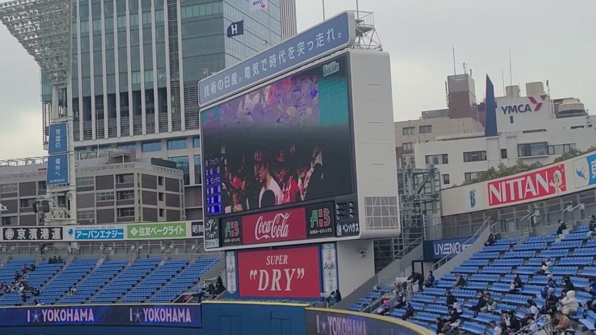 2026年3月10日 横浜DeNA×広島 試合前スタメン発表＆応援歌1-9