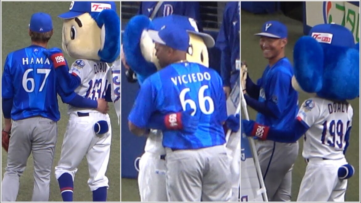 濱・京田・ビシエドとドアラの再会シーン！