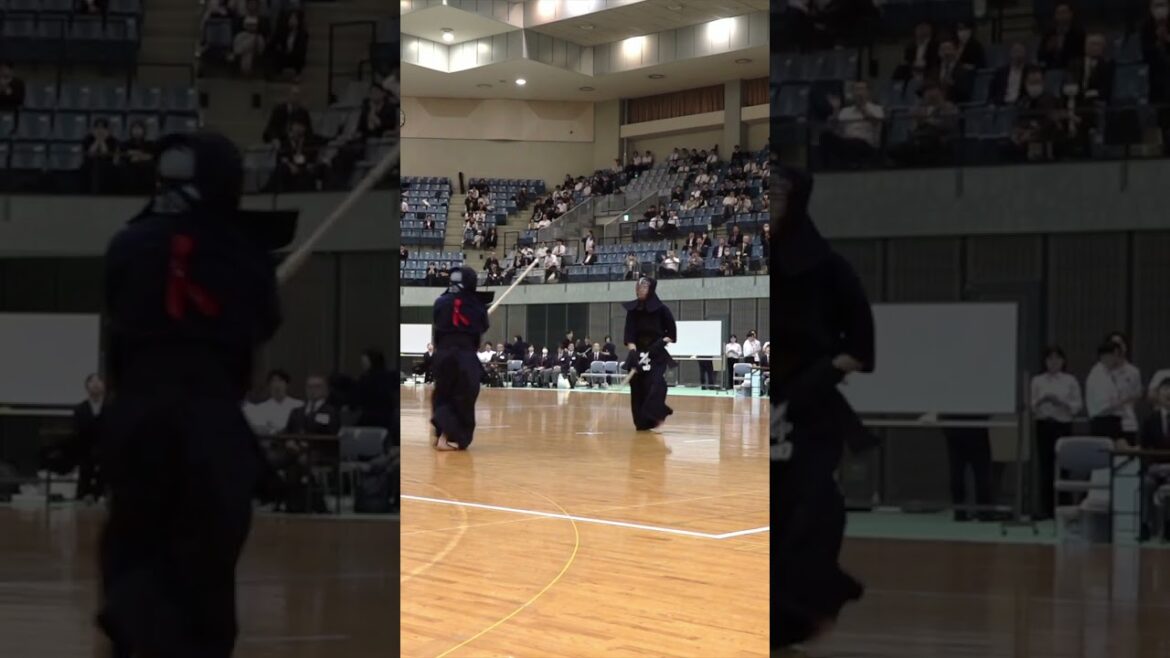 男子決勝アップ！宮本(中央大)×中田(國士舘)【関東学生剣道選手権大会2025】R7/5/25 千葉ポートアリーナ　#kendo kendo #shorts #Shorts #kendo #剣道