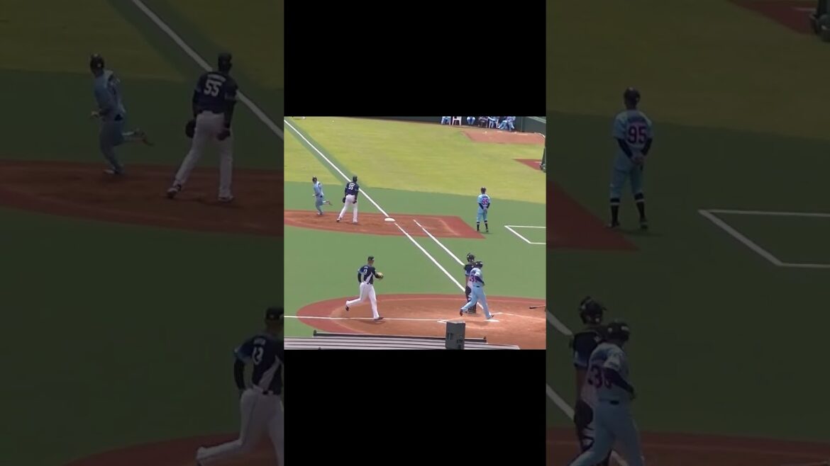 ヤクルト宮本丈 素晴らしい打球の先制タイムリー二塁打！送球間に三塁も＜2軍・ヤクルトスワローズ対 西武ライオンズ  2024年5月26日＞