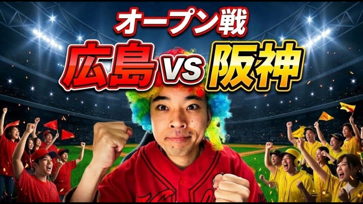 【ライブ】広島東洋カープ vs 阪神タイガース  オープン戦  3/14