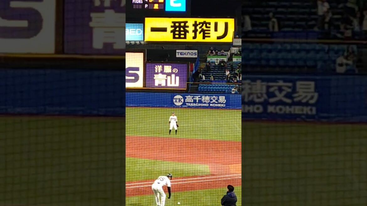 #試合終了後　#夜間練習　#東京ヤクルトスワローズ 　#燕心全開 　#神宮球場 　#shorts  　#守備練習 　 #燕征 　 #応燕 　