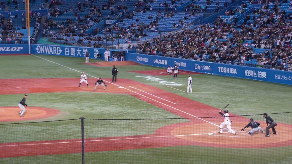ヤクルト 赤羽由紘 タイムリーヒット　ヤクルト vs オリックス オープン戦　2026年3月13日(金)　神宮球場