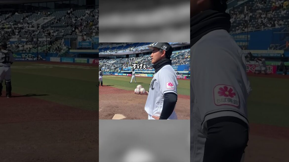 夢の応援歌を力に変えてオープン戦初ヒット！#chibalotte #西川史礁