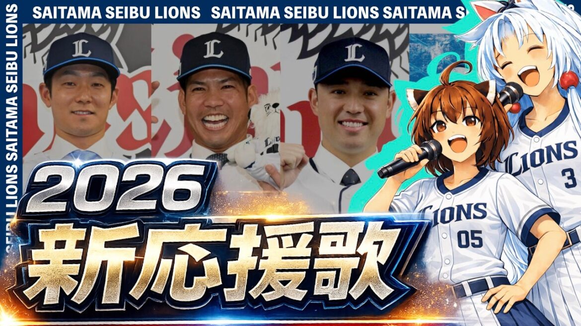 【2026埼玉西武ライオンズ】新応援歌(Feat.きりたん&イタコ)