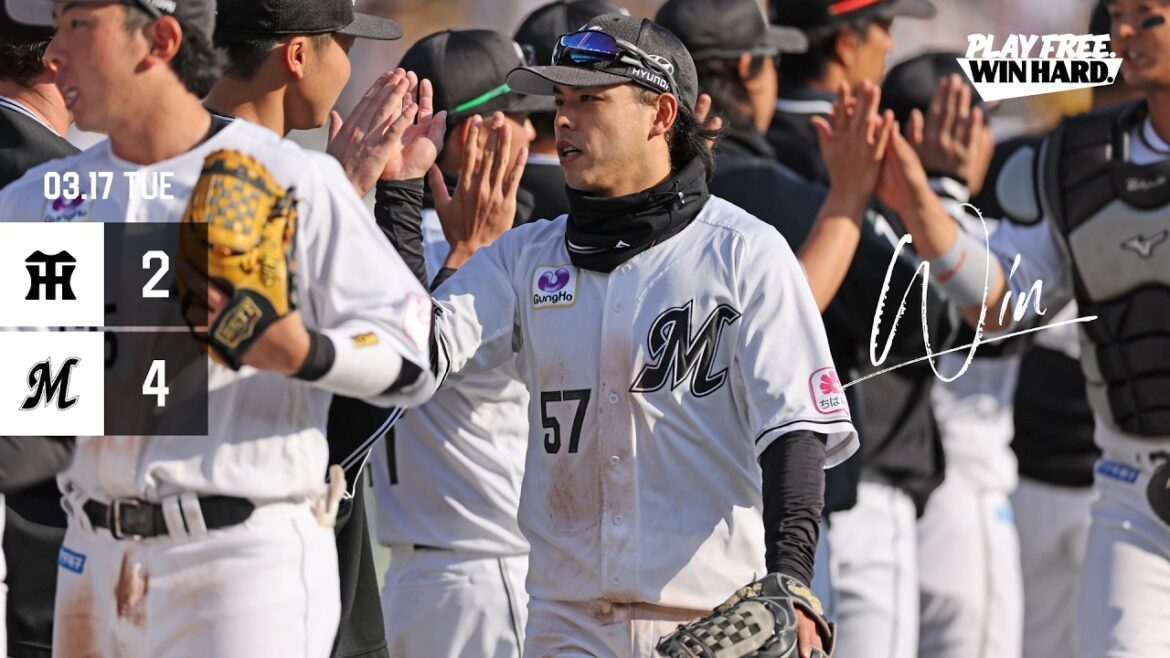 3月17日(火) vs阪神タイガース ゲームハイライト