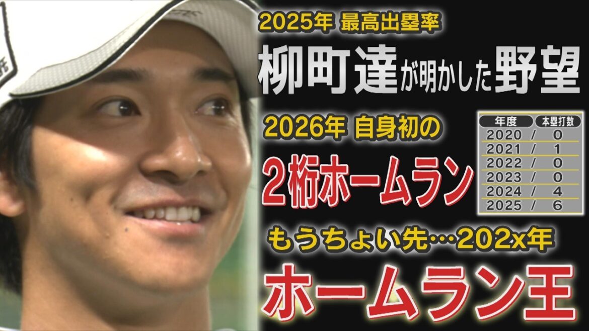 センターを飾った柳町達「改めて見ると恥ずかしい」（2026/3/14.OA）｜テレビ西日本