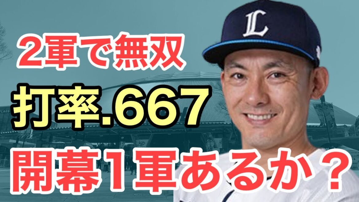 【超速報】若手にベテランに大活躍すぎた！/3月17日(火)西武2軍レポート