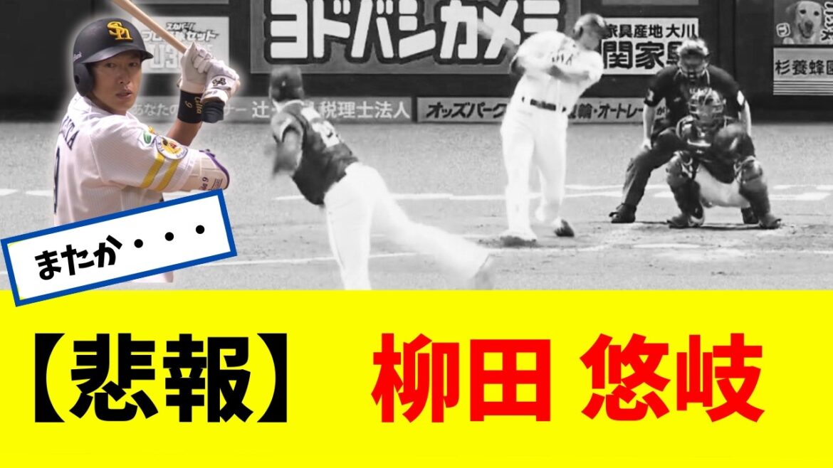 【悲報】ホークス 柳田 悠岐!!!!!!　【なんJソフトバンク】