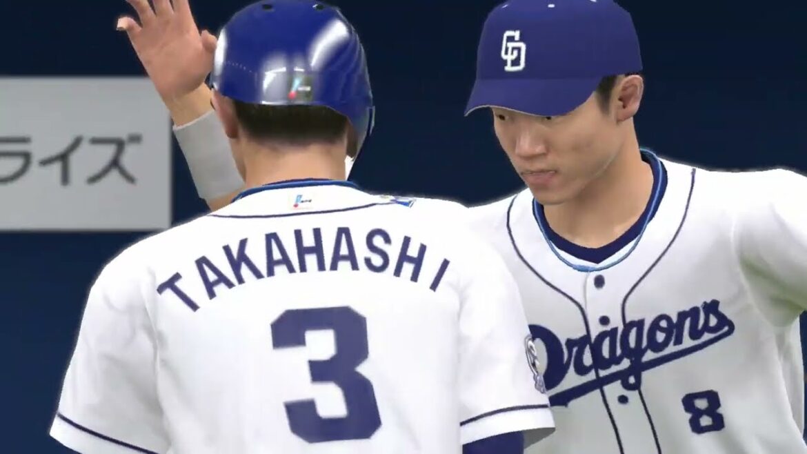 2021☆中日（小笠原慎之介）ＶＳヤクルト（小川泰弘）☆バンテリンドームナゴヤ【Switch】プロ野球スピリッツ2021