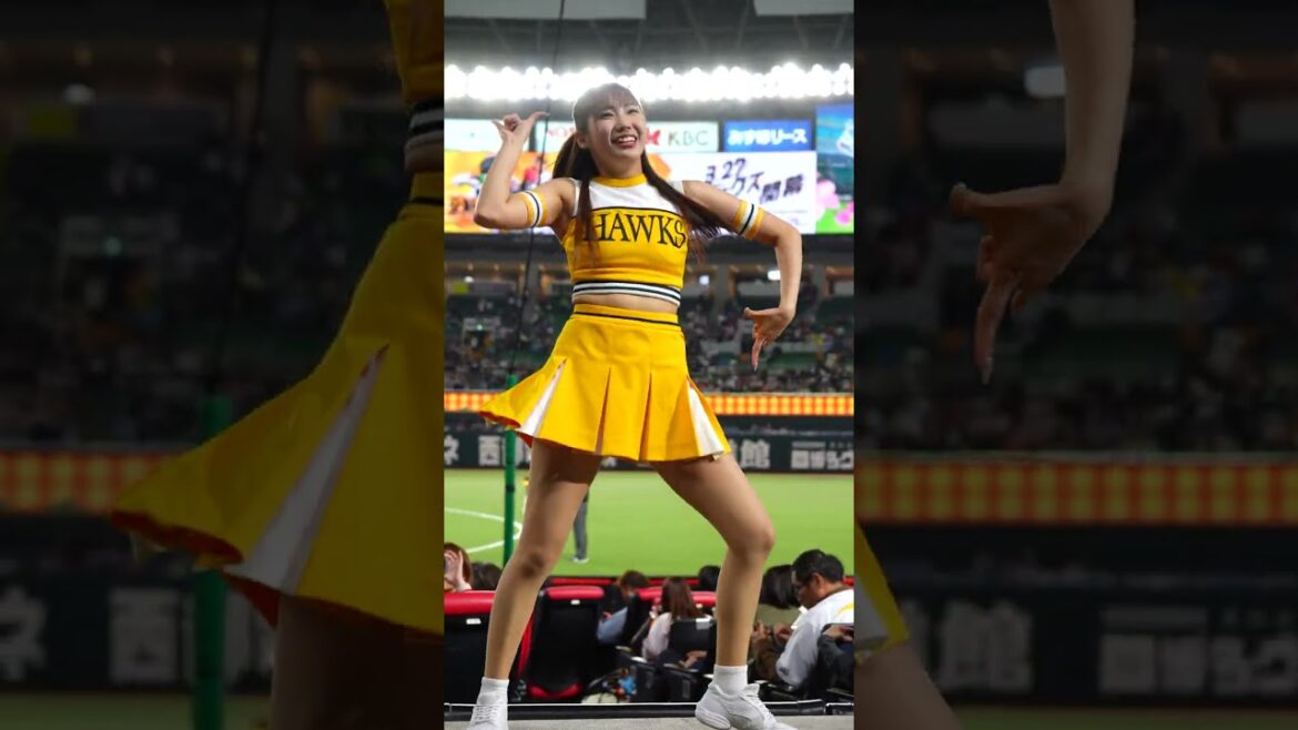 Honeys 　新メンバーRIRIちゃん【お立ち台パフォーマンス（Honeys Dance Time）】GUTS!→Magnetic #hawkshoneys #shorts