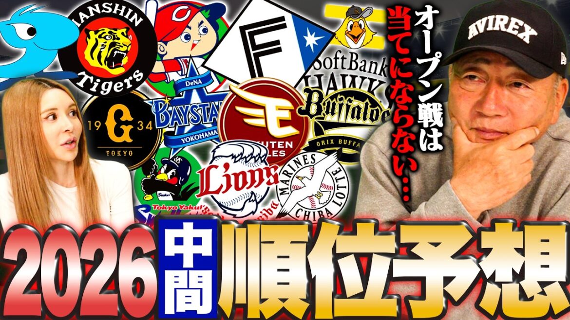 【順位予想】巨人は正直Bクラス…阪神は「3人揃わないと迫力に欠ける」ソフトバンク/日本ハムに匹敵するチームが1つある!高木豊が考える中間順位予想を発表します! 【順位予想】巨人は正直Bクラス…阪神は「3人揃わないと迫力に欠ける」ソフトバンク/日本ハムに匹敵するチームが1つある!高木豊が考える中間順位予想を発表します!