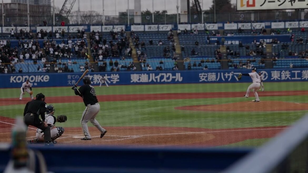 【来日初長打】シーモアが逆方向へ痛烈な当たりのツーベースを放つ【打球速度169km/h】