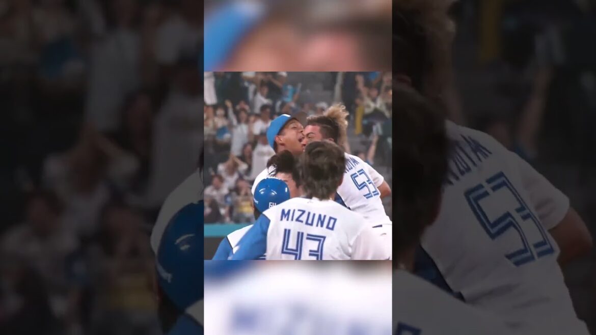 SNS担当者が送る《2025年を勝手にプレイバック①🔥》8/19(火)、9回裏二死満塁のチャンスでサヨナラタイムリーを放った野村佑希選手をプレイバック！#ドミれ#lovefighters