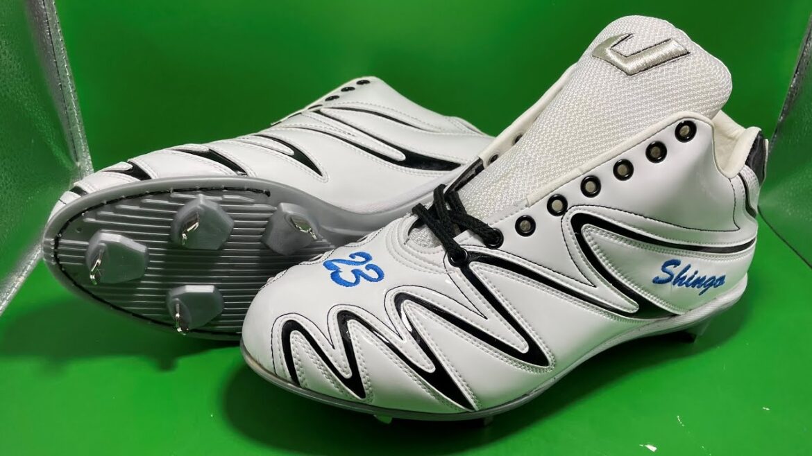 No.1482   千葉ロッテマリーンズの石川慎吾選手のBlast3/4カットの樹脂底金具埋込式スパイクです