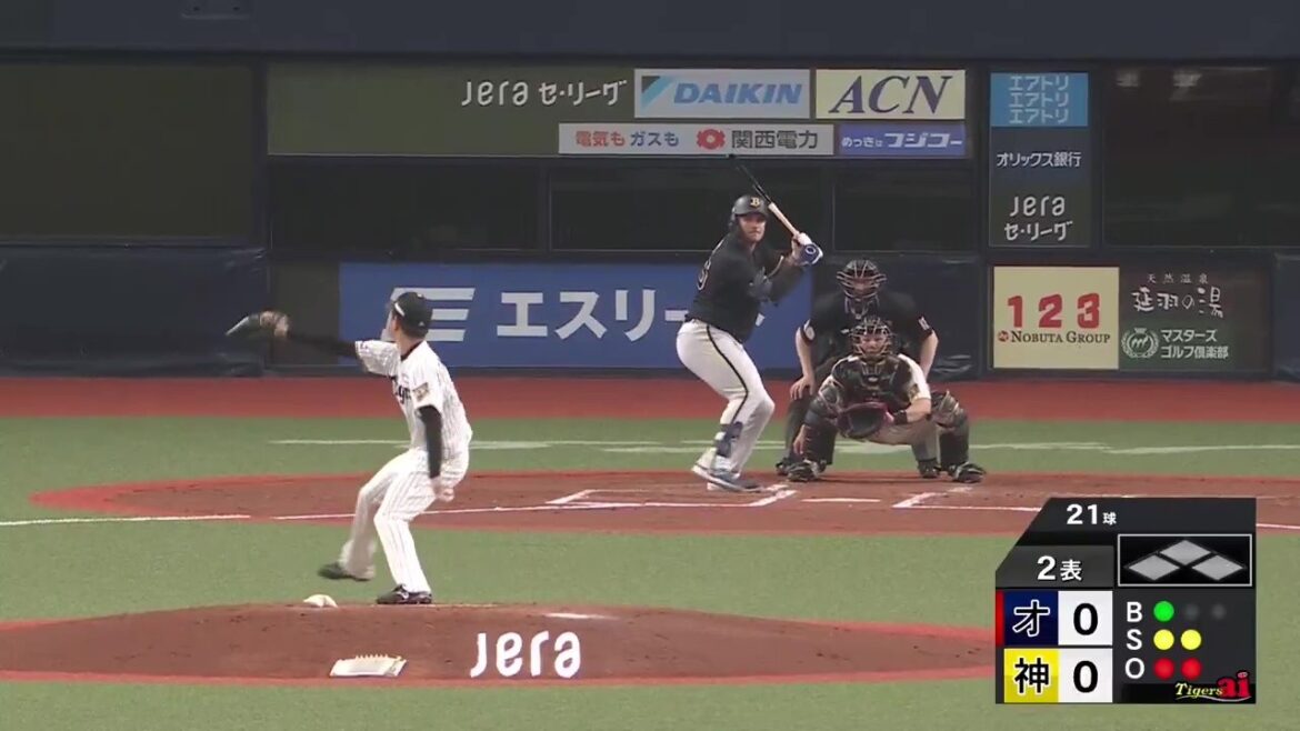 Hanshin-Tigers: 【三振の山】2回表 #髙橋遥人 投手が3者連続三振で相手打線を圧倒!【2026/3/21 T-B 】 【三振の山】2回表 #髙橋遥人 投手が3者連続三振で相手打線を圧倒!【2026/3/21 T-B 】