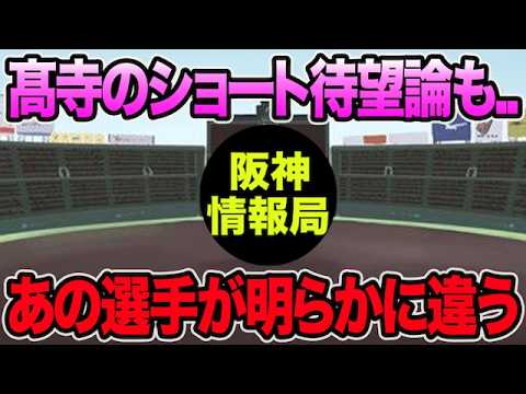 【高寺のショート待望論浮上も..】あの選手が今年明らかに違う件について【阪神タイガース】 【高寺のショート待望論浮上も..】あの選手が今年明らかに違う件について【阪神タイガース】