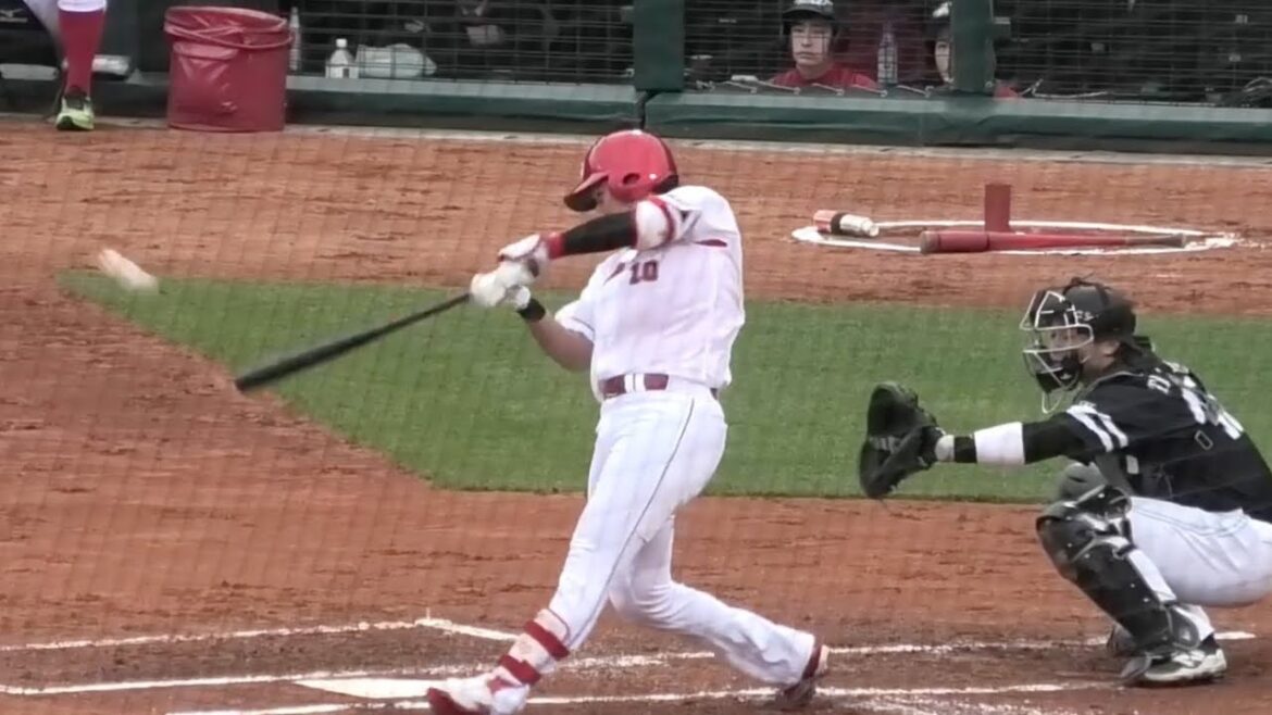 きたー佐々木泰待望のOP戦第1号！新井監督は打った瞬間に確信の拍手！広島カープvs福岡ソフトバンクオープン戦 2026年3月22日