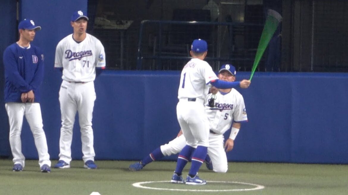 岡林のゴムを振り回した挑発に全く反応しない村松w（2026/3/14）