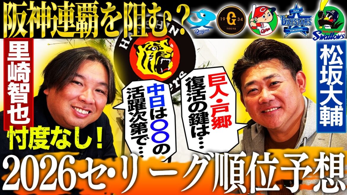 【セ順位予想】里崎爆弾発言⁉︎『中日はサノーより〇〇次第』松坂には戸郷復活の鍵が見えている?里崎激推しブレイク濃厚選手とは⁉︎【里崎智也コラボ③】 【セ順位予想】里崎爆弾発言⁉︎『中日はサノーより〇〇次第』松坂には戸郷復活の鍵が見えている?里崎激推しブレイク濃厚選手とは⁉︎【里崎智也コラボ③】
