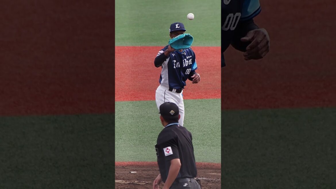 2024.09.28 東北楽天-埼玉西武 #ヤン 投球シーン (利府) #seibulions #プロ野球