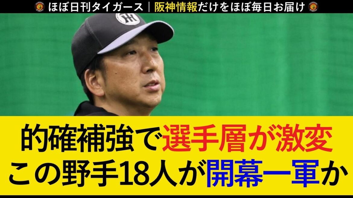 【逆転での開幕一軍も?】開幕スタメン&一軍野手18人を予想!選手層激変で独走なるか!【阪神タイガース】 【逆転での開幕一軍も?】開幕スタメン&一軍野手18人を予想!選手層激変で独走なるか!【阪神タイガース】
